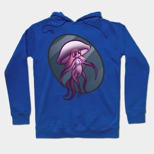 Fire Jellyfish Mermaid Hoodie
